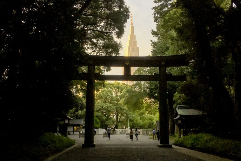 Kita sando Torii of Meiji Jingu and Yoyogi