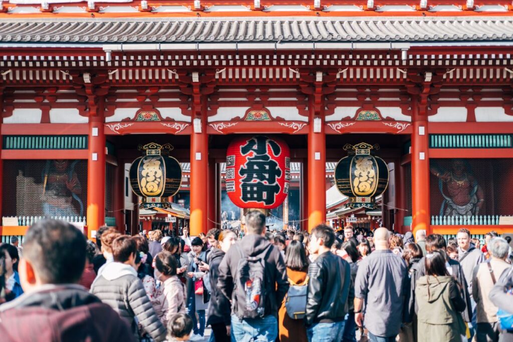 Sensoji Temple In Asakusa Tokyo