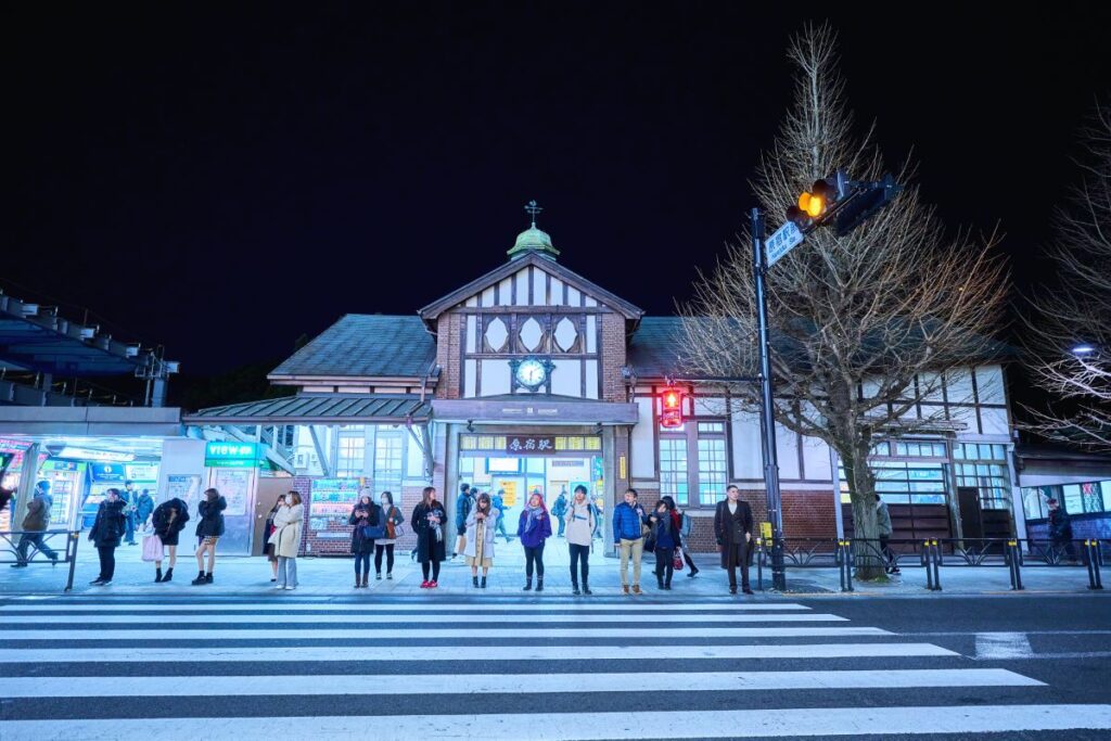 The Iconic Old Harajuku Station